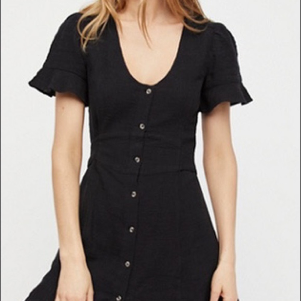 **NWOT** Free People Life is Sweeter Mini Dress